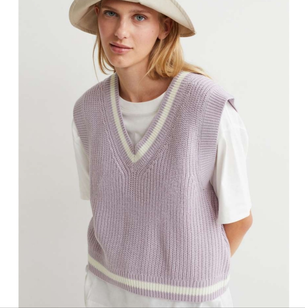 H&M Sleeveless Sweater Vest XS